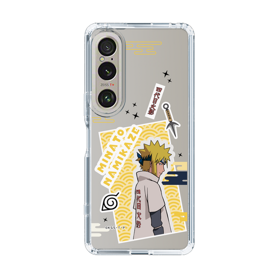 スリムプロテクションケース［ NARUTO -ナルト- 疾風伝 - ステッカー - 波風ミナト ］