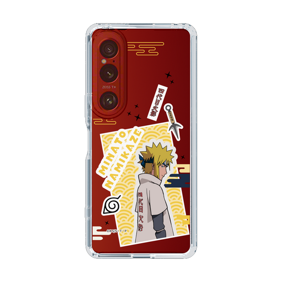 スリムプロテクションケース［ NARUTO -ナルト- 疾風伝 - ステッカー - 波風ミナト ］