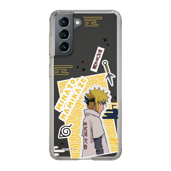 スリムプロテクションケース［ NARUTO -ナルト- 疾風伝 - ステッカー - 波風ミナト ］