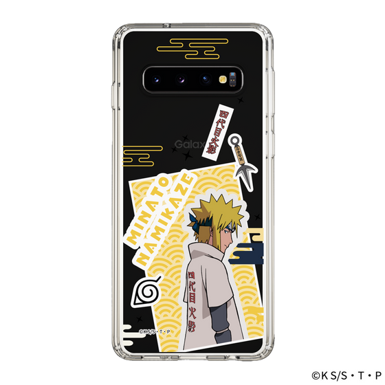 スリムプロテクションケース［ NARUTO -ナルト- 疾風伝 - ステッカー - 波風ミナト ］