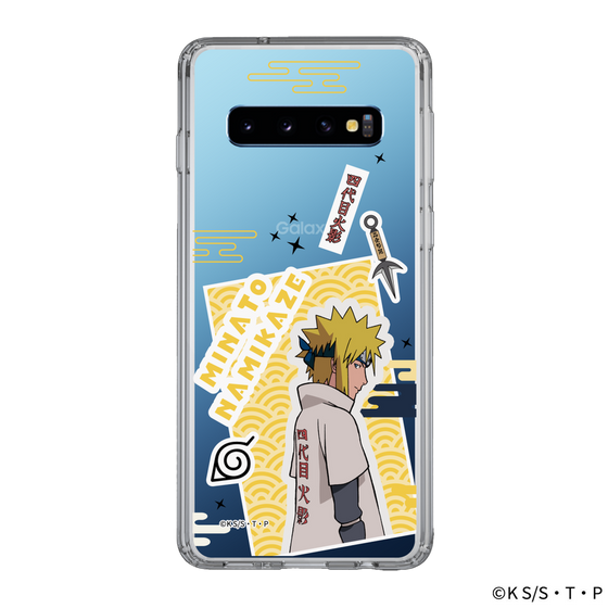 スリムプロテクションケース［ NARUTO -ナルト- 疾風伝 - ステッカー - 波風ミナト ］