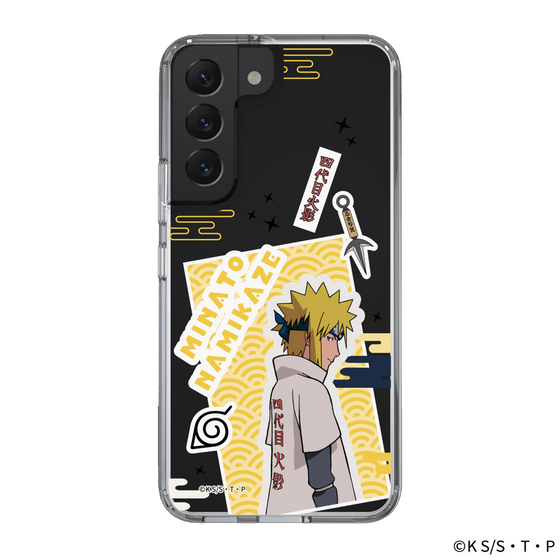 スリムプロテクションケース［ NARUTO -ナルト- 疾風伝 - ステッカー - 波風ミナト ］