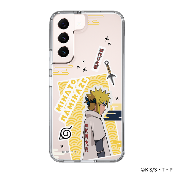 スリムプロテクションケース［ NARUTO -ナルト- 疾風伝 - ステッカー - 波風ミナト ］