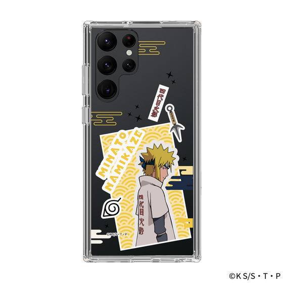 スリムプロテクションケース［ NARUTO -ナルト- 疾風伝 - ステッカー - 波風ミナト ］