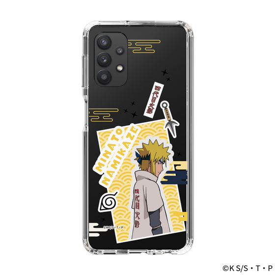 スリムプロテクションケース［ NARUTO -ナルト- 疾風伝 - ステッカー - 波風ミナト ］