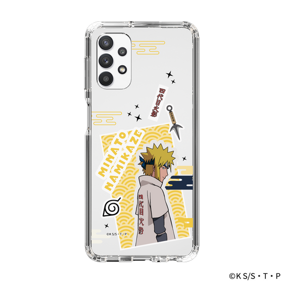 スリムプロテクションケース［ NARUTO -ナルト- 疾風伝 - ステッカー - 波風ミナト ］