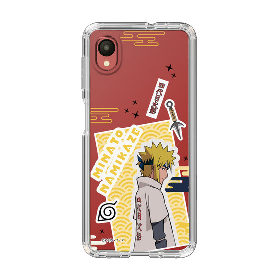 スリムプロテクションケース［ NARUTO -ナルト- 疾風伝 - ステッカー - 波風ミナト ］