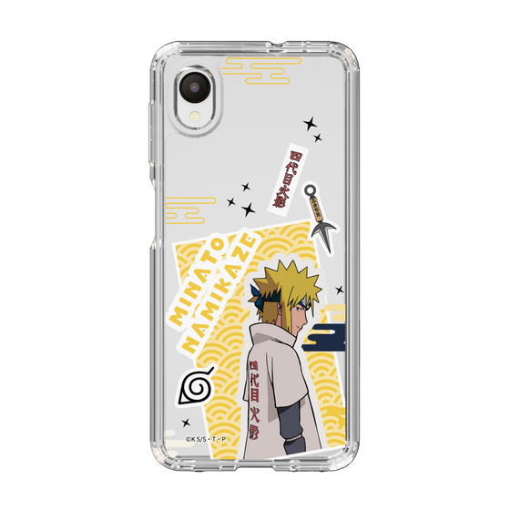 スリムプロテクションケース［ NARUTO -ナルト- 疾風伝 - ステッカー - 波風ミナト ］