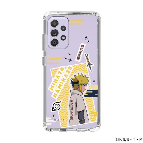 スリムプロテクションケース［ NARUTO -ナルト- 疾風伝 - ステッカー - 波風ミナト ］