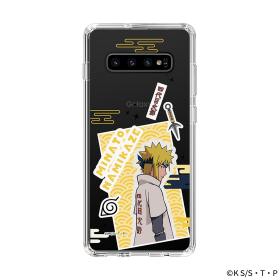 スリムプロテクションケース［ NARUTO -ナルト- 疾風伝 - ステッカー - 波風ミナト ］