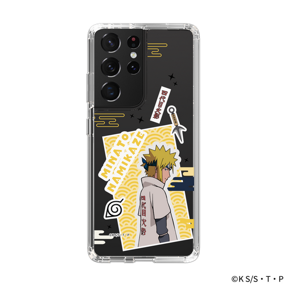 スリムプロテクションケース［ NARUTO -ナルト- 疾風伝 - ステッカー - 波風ミナト ］