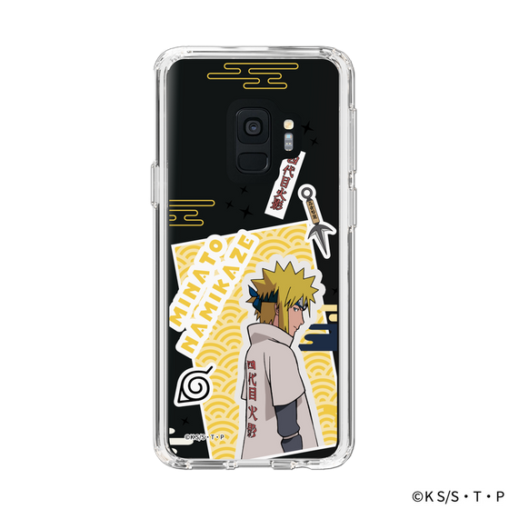 スリムプロテクションケース［ NARUTO -ナルト- 疾風伝 - ステッカー - 波風ミナト ］