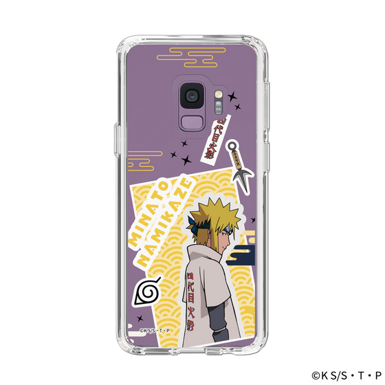 スリムプロテクションケース［ NARUTO -ナルト- 疾風伝 - ステッカー - 波風ミナト ］