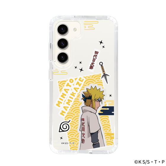 スリムプロテクションケース［ NARUTO-ナルト- 疾風伝 - ステッカー - 波風ミナト ］