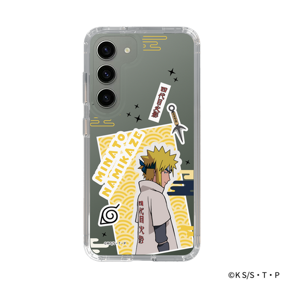 スリムプロテクションケース［ NARUTO -ナルト- 疾風伝 - ステッカー - 波風ミナト ］