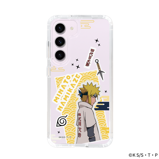 スリムプロテクションケース［ NARUTO -ナルト- 疾風伝 - ステッカー - 波風ミナト ］