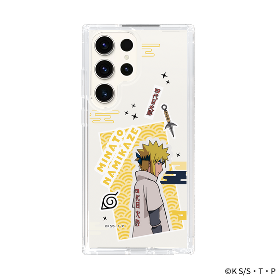 スリムプロテクションケース［ NARUTO-ナルト- 疾風伝 - ステッカー - 波風ミナト ］