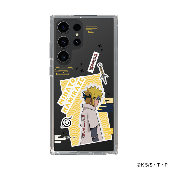 スリムプロテクションケース［ NARUTO -ナルト- 疾風伝 - ステッカー - 波風ミナト ］