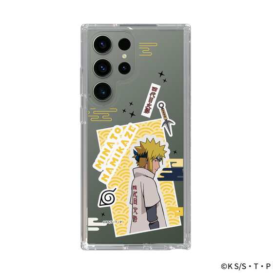 スリムプロテクションケース［ NARUTO -ナルト- 疾風伝 - ステッカー - 波風ミナト ］