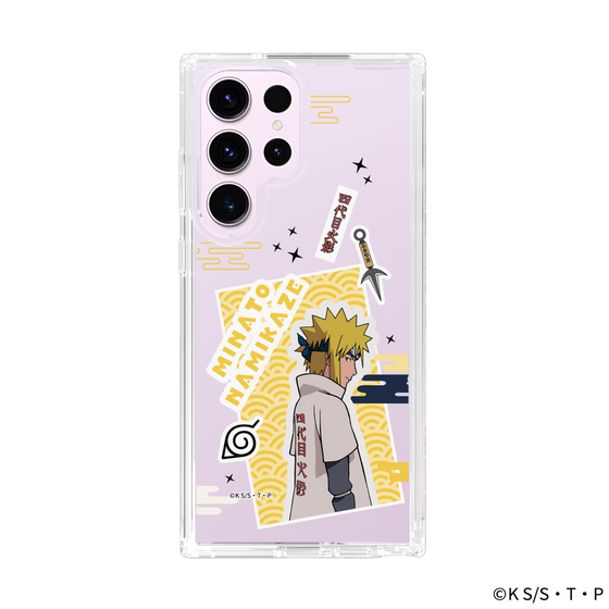 スリムプロテクションケース［ NARUTO -ナルト- 疾風伝 - ステッカー - 波風ミナト ］