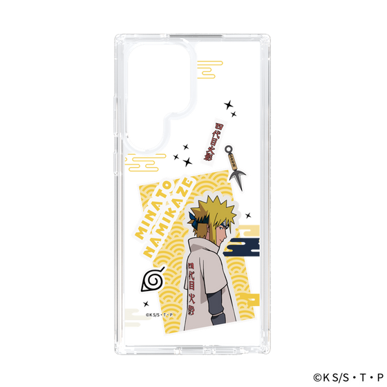 スリムプロテクションケース［ NARUTO -ナルト- 疾風伝 - ステッカー - 波風ミナト ］