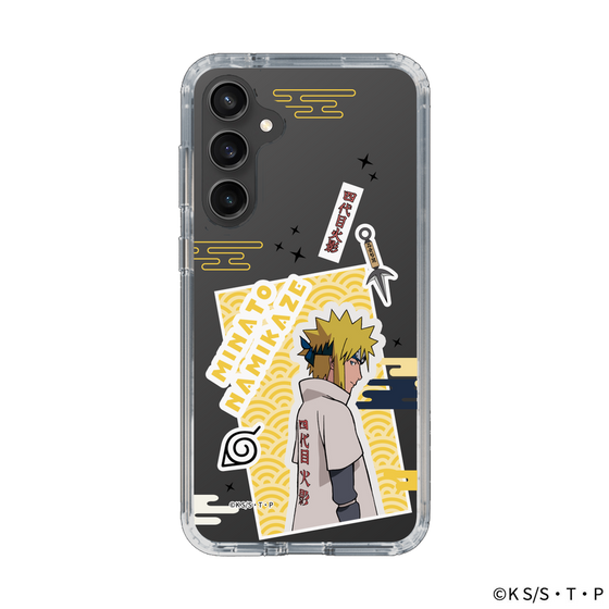 スリムプロテクションケース［ NARUTO -ナルト- 疾風伝 - ステッカー - 波風ミナト ］