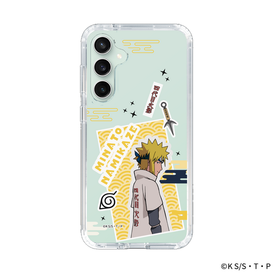 スリムプロテクションケース［ NARUTO -ナルト- 疾風伝 - ステッカー - 波風ミナト ］