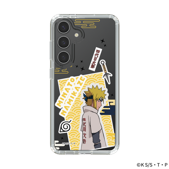 スリムプロテクションケース［ NARUTO -ナルト- 疾風伝 - ステッカー - 波風ミナト ］