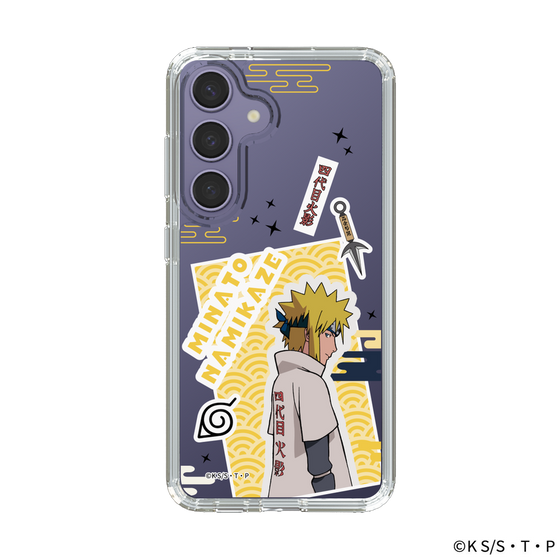 スリムプロテクションケース［ NARUTO -ナルト- 疾風伝 - ステッカー - 波風ミナト ］