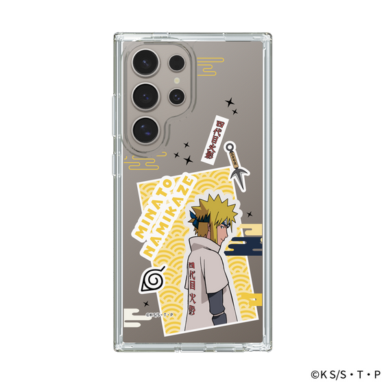 スリムプロテクションケース［ NARUTO-ナルト- 疾風伝 - ステッカー - 波風ミナト ］