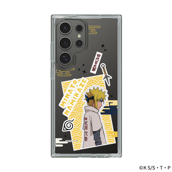 スリムプロテクションケース［ NARUTO -ナルト- 疾風伝 - ステッカー - 波風ミナト ］