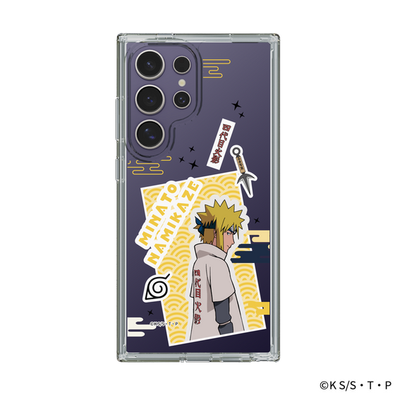 スリムプロテクションケース［ NARUTO -ナルト- 疾風伝 - ステッカー - 波風ミナト ］