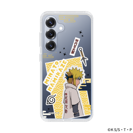 スリムプロテクションケース［ NARUTO -ナルト- 疾風伝 - ステッカー - 波風ミナト ］