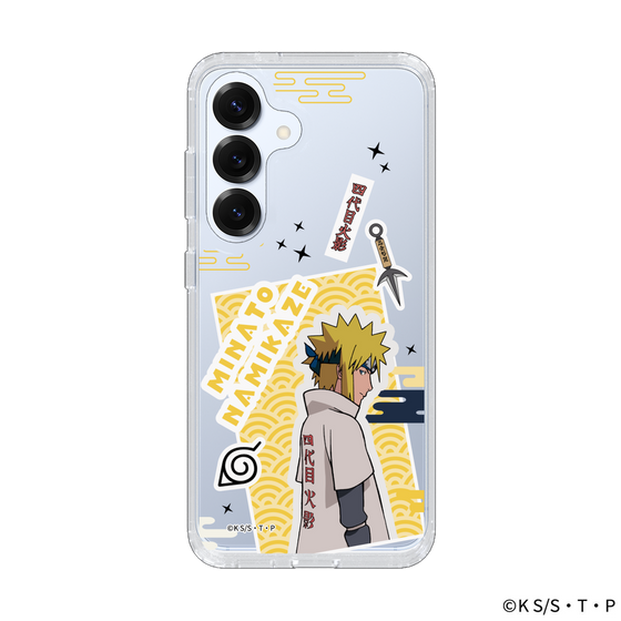 スリムプロテクションケース［ NARUTO -ナルト- 疾風伝 - ステッカー - 波風ミナト ］