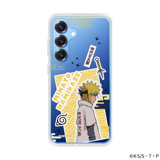 スリムプロテクションケース［ NARUTO -ナルト- 疾風伝 - ステッカー - 波風ミナト ］