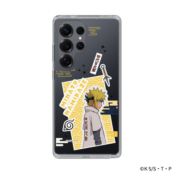 スリムプロテクションケース［ NARUTO -ナルト- 疾風伝 - ステッカー - 波風ミナト ］