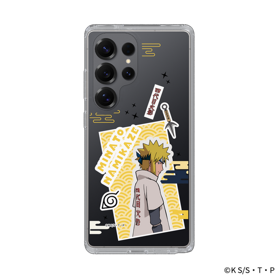 スリムプロテクションケース［ NARUTO -ナルト- 疾風伝 - ステッカー - 波風ミナト ］