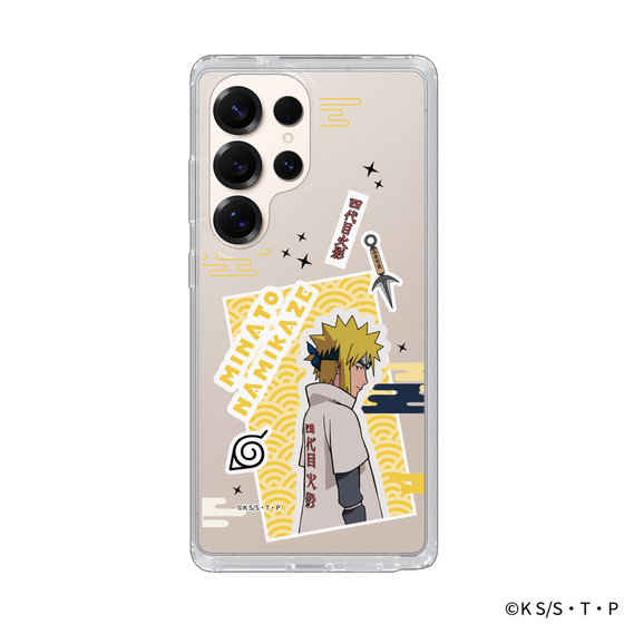 スリムプロテクションケース［ NARUTO -ナルト- 疾風伝 - ステッカー - 波風ミナト ］