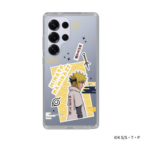 スリムプロテクションケース［ NARUTO -ナルト- 疾風伝 - ステッカー - 波風ミナト ］