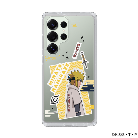 スリムプロテクションケース［ NARUTO -ナルト- 疾風伝 - ステッカー - 波風ミナト ］