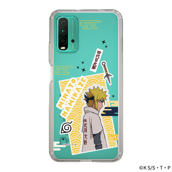 スリムプロテクションケース［ NARUTO-ナルト- 疾風伝 - ステッカー - 波風ミナト ］