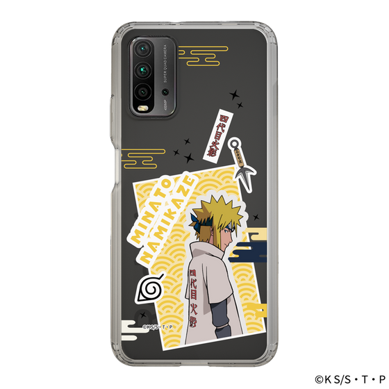 スリムプロテクションケース［ NARUTO -ナルト- 疾風伝 - ステッカー - 波風ミナト ］