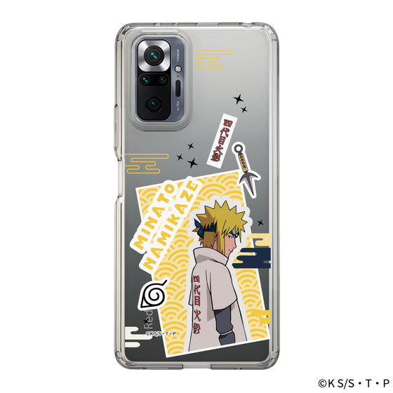 スリムプロテクションケース［ NARUTO -ナルト- 疾風伝 - ステッカー - 波風ミナト ］