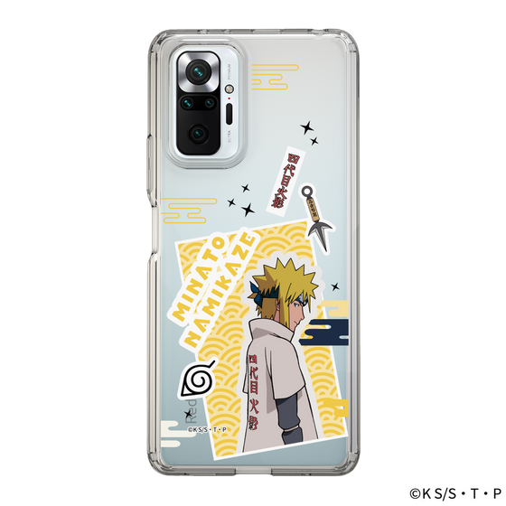 スリムプロテクションケース［ NARUTO -ナルト- 疾風伝 - ステッカー - 波風ミナト ］