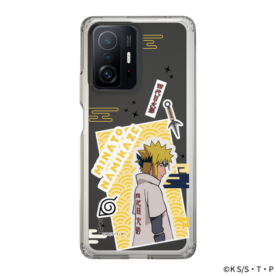 スリムプロテクションケース［ NARUTO -ナルト- 疾風伝 - ステッカー - 波風ミナト ］