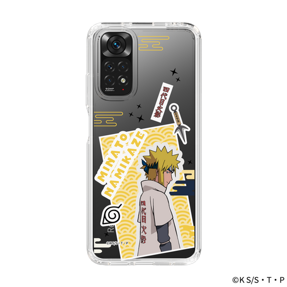 スリムプロテクションケース［ NARUTO -ナルト- 疾風伝 - ステッカー - 波風ミナト ］