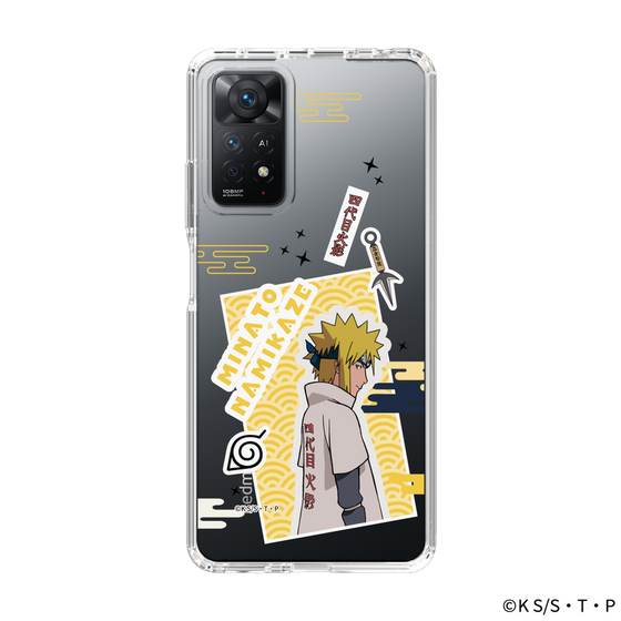 スリムプロテクションケース［ NARUTO -ナルト- 疾風伝 - ステッカー - 波風ミナト ］