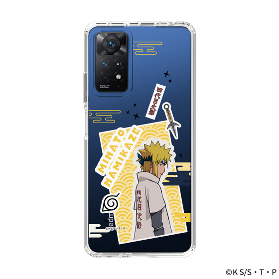 スリムプロテクションケース［ NARUTO -ナルト- 疾風伝 - ステッカー - 波風ミナト ］