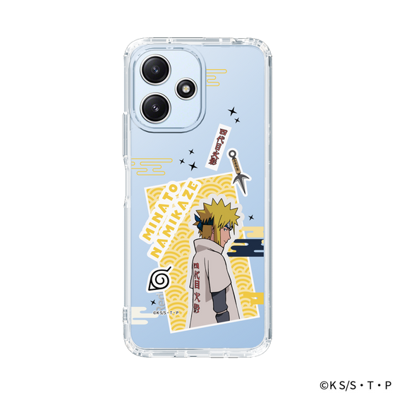 スリムプロテクションケース［ NARUTO -ナルト- 疾風伝 - ステッカー - 波風ミナト ］