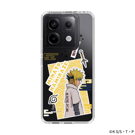 スリムプロテクションケース［ NARUTO -ナルト- 疾風伝 - ステッカー - 波風ミナト ］